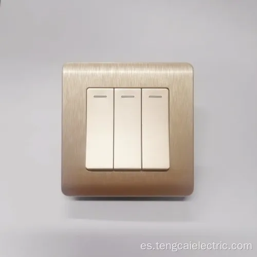 Reino Unido Nuevo Socket de interruptor de luz de pared eléctrica 13A